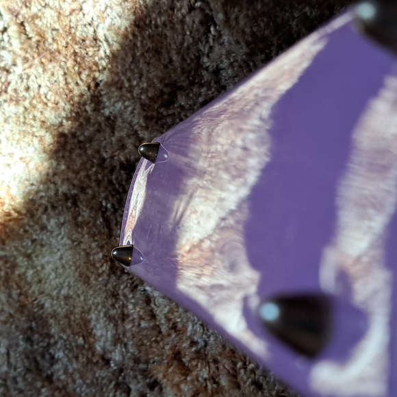 VINTAGE Purple Purse - Picture 4 of 9